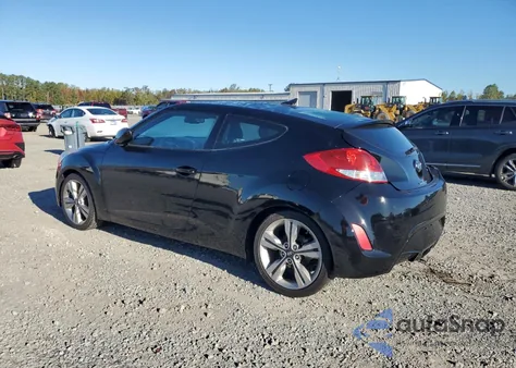 2017 Hyundai Veloster from USA, damaged, VIN KMHTC6AD5HU324604